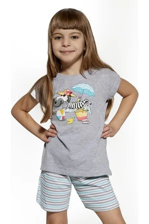 Cornette Katoenen Pyama Meisjes | Korte Mouw Korte Broek | Pyjama Meisjes | Shortama Meisjes | Relax 787/71 86/92