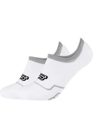 Skechers 2PPK Cushioned Footy Socks SK44011-1000, Unisex, , Sokken, maat: 39-42