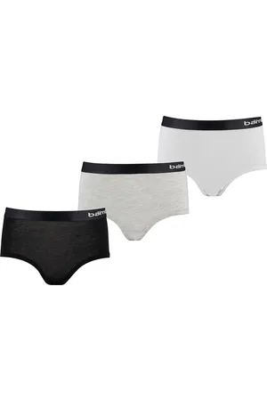 Apollo Bamboe Hipster Meisjes - Multi Zwart - 3-Pak