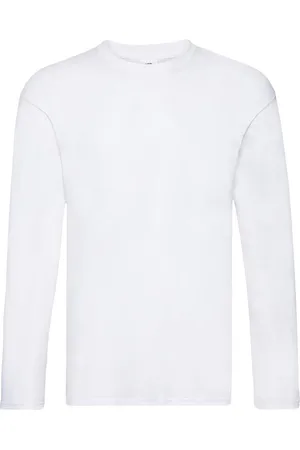 Fruit Of The Loom Heren R T-Shirt met lange mouwen