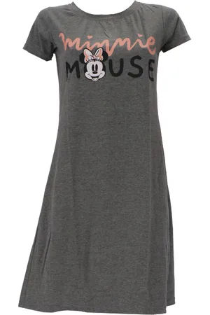 Disney S Minnie Mouse dames nachthemd, grijs/roze, maat S