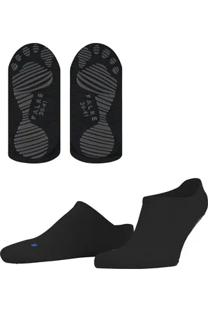 Falke Cool Kick anatomische pluche zool Zacht Ademend Sneldrogend sneakersokken unisex zwart