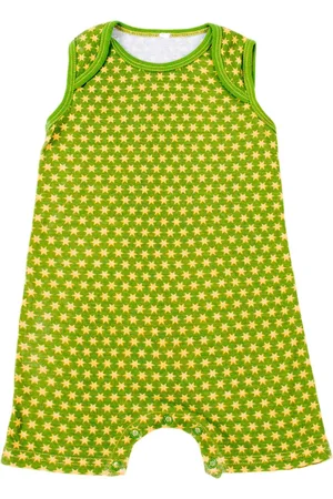 Ducksday Romper - baby - unisex - Funky Green - maat 74 – PROMO
