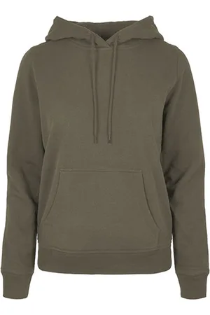 Build Your Brand Ladies Basic Hoodie met capuchon - 3XL