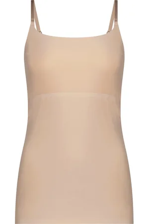 Ten Cate Secrets women spaghetti top shape (1-pack) - dames singlet - walnoot