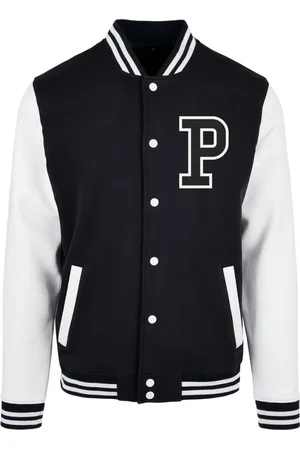 Mister Tee Pray College jacket - S - /Wit