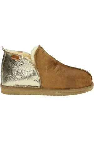 Shepherd of Sweden Shepherd Annie dames pantoffel - Camel