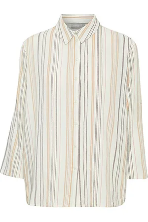 FRANSA Blouse 20613581 - Apricot Wash mix