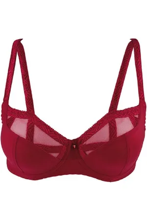 Louisa Bracq Serie Balconette Bh 47110 471 ROUGE A LEVRE - maat EU 85C / FR 100C