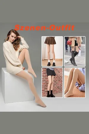 Merkloos Panty voor dames, winter, voor 40-70 kg, thermische panty voor dames, thermische panty voor dames, , thermische panty voor dames, gevoerde panty voor de winter, voor -5 ~ 10 °C (23 ~ 50
