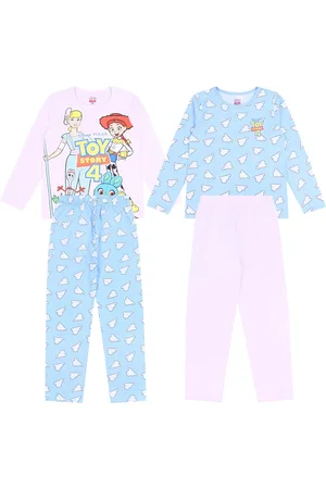 Disney TOY STORY - 2 x blauwe en roze pyjama / 92
