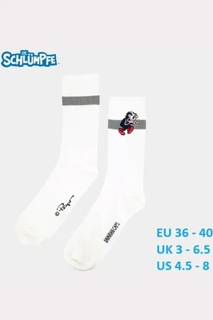 Bavarian Couture Gargamel sokken van de smurfen - Volwassenen -