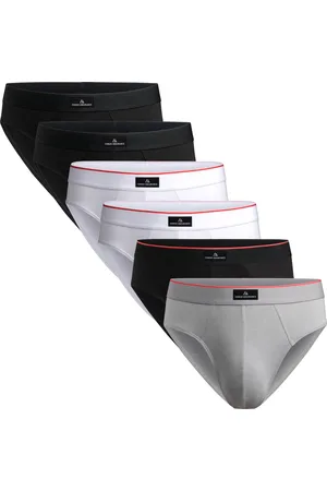 DANISH ENDURANCE Katoenen Slips - Klassiek Ondergoed - voor Heren - 6 pack