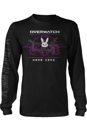 Merkloos OVERWATCH - Battle Meka D.VA L T-Shirt met lange mouwen (M)
