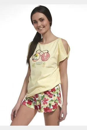 Cornette Katoenen Pyjama Tiener Meiden | Korte Mouw Korte Broek | Pyama Meisjes | Shortama Meisjes | Fun & Young Waikiki 278/32 170/M