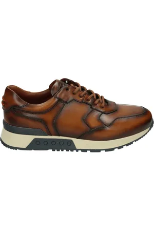Greve Haarlem K Lage sneakers - Leren Sneaker - Heren - Bruin
