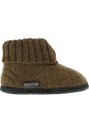 Bergstein Cozy Sloffen Unisex Junior - Brown