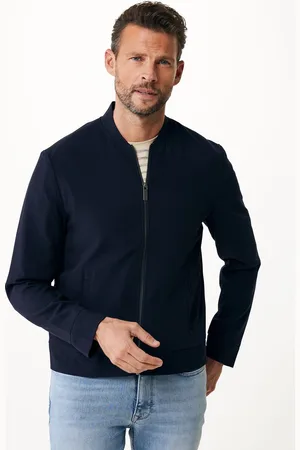 Mexx Geweven Bomber Marine Blauw