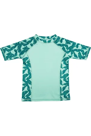 Ducksday UV-werend Zwemshirt korte mouw voor kinderen - unisex - - 92/98