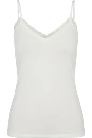 Pieces® Dames hemd kant - Lace singlet kate