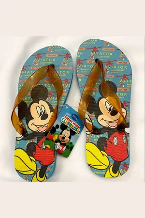 Disney Mickey Mouse Slippers Blauw
