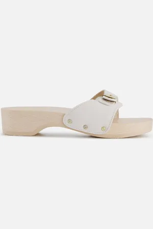 Scholl Pescura Heel Sandalen Leer - Dames