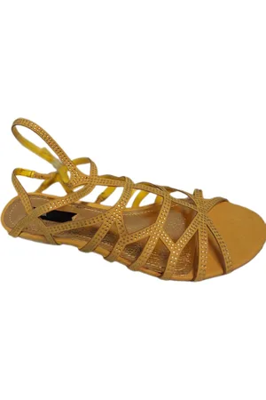Blink SANDAL- IMITATIESUEDE-GOLD DETAILS-SIZE 39