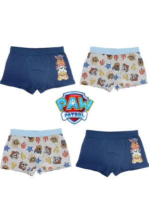 Paw Patrol Boxershort - Set van 4 - Blauw + /Lichtblauw
