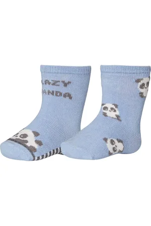 iN ControL 4pack baby socks PANDA - blue