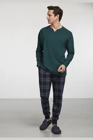Nautica Pyjama Set Voor Heren, Lange Mouwen - XXL