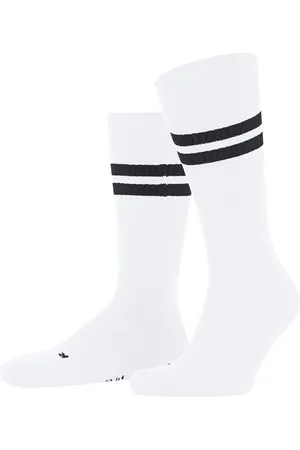 Falke Dynamic anatomische pluche zool katoen sokken unisex wit