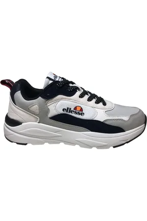 Ellesse Alan - Mt 41 - Sportieve veter sneakers - Hoge zolen - Grijs/wit/navy