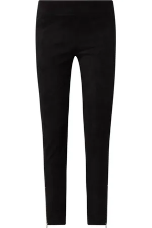 Mac MAC • zwarte fluwelen legging • maat 34 (XS)