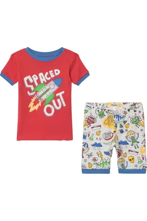 Hatley 2 delige pyjama - shortama - maat 104