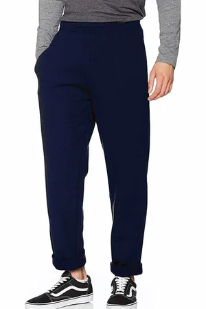 Fruit Of The Loom Joggingbroek - donkerblauw - volwassenen - Sportbroek - rechte pijpen S