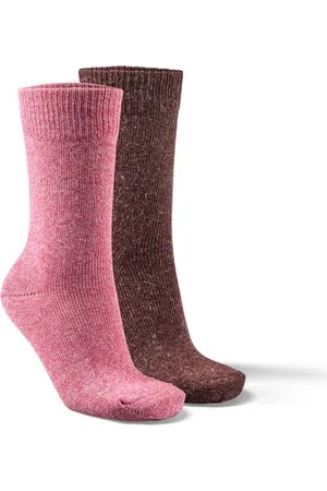 Fellhof Alpaca sokken maat 39-42 ??? roze/rood ??? alpacawol ??? wollen sokken ??? warme sokken temperatuurregulerend ??? vochtregulerend ??? geurloos ??? ademend ??? comfortabel ??? zacht