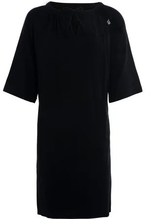 Knit Factory Fern Jurk - Tuniek dames - Strandjurk - Strandtuniek - Jurk gemaakt van 78% viscose & 22% linnen - Zomerjurk - Hoog draagcomfort - - L/XL