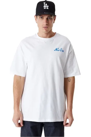 New Era Character Os T-shirt Met Korte Mouwen Wit M Man