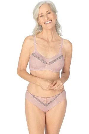 Amoena Cherish SBP Prothese Bh Cher SBP C0585 - dusky pink/light grey - maat EU 75B / FR 90B