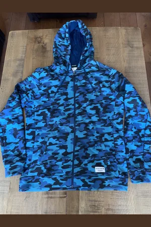 Björn Borg Bjorn Borg Hoodie blauwe legerprint maat M