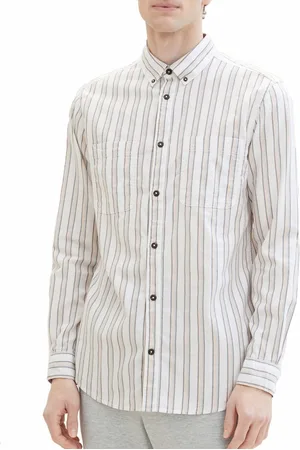 TOM TAILOR Lange mouw overhemd - Heren - XXL - - Katoen - 1040124