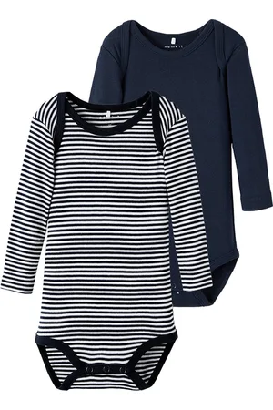 NAME IT NBNBODY 2P LS Y/D CORE NOOS Unisex Body (Fashion)