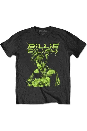 Billie Eilish Illustration Heren T-shirt - 2XL