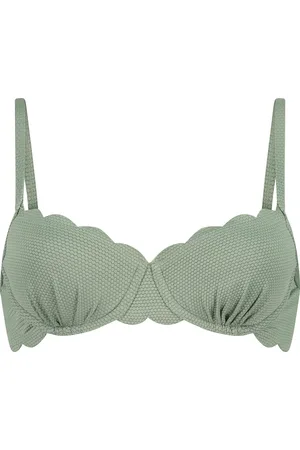 Hunkemöller Hunkemoller Scallop padded bikinitopje Dames Bikinitopje