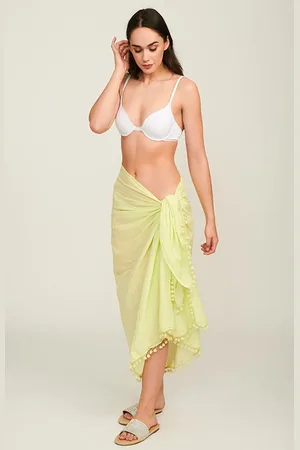Pia Rossini Santa Barbara Sarong Lime