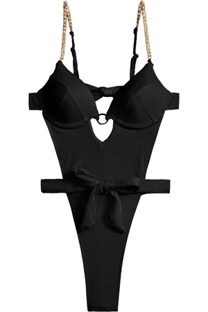 Merkloos IslandsTime Bikini Black - Dames - Zwemkleding - Badpak