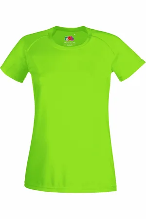 Fruit Of The Loom Dames / Vrouwen Prestatie Sportkleding T-Shirt