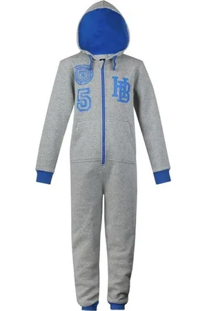 Merkloos Joggingstof onesies - maat 92/98 - onesie huispak jogging