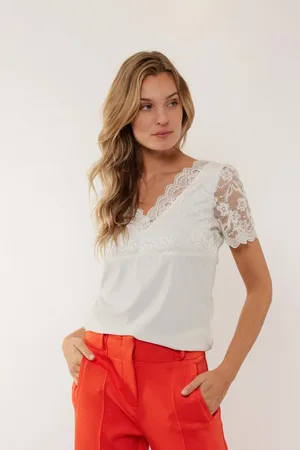 g-maxx Belicia Top 24VZG70 Offwhite