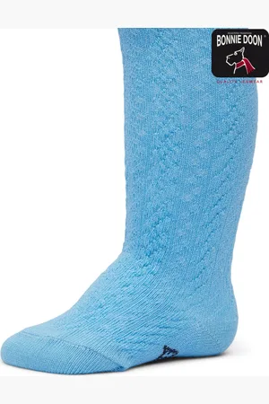 Bonnie Doon Baby Kabel Maillot Blauw maat 68/74 - Meisjes - Kabel Patroon - Organic - Zacht Organisch Katoen - GOTS gecertificeerd - Gladde naden - Comfortabele Boord - Geen vervelende naden - - BP214902.46